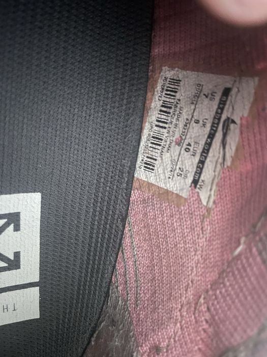 Adidasi nike X off white