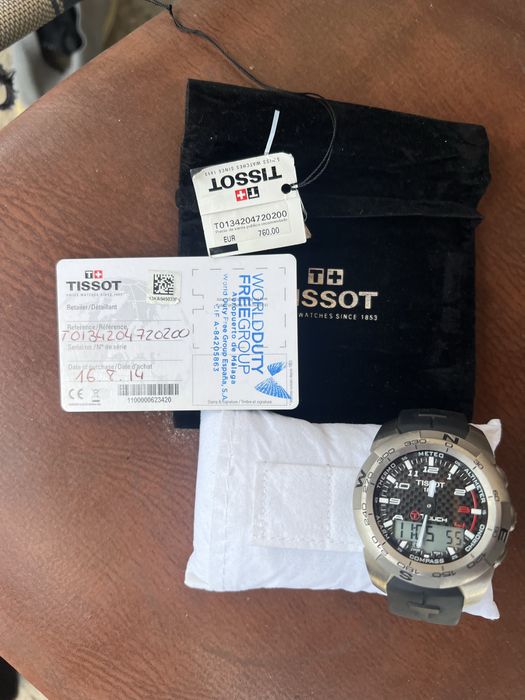 Tissot T touch expert titanium