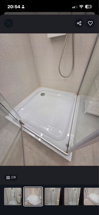 Душевая кабина размер 120/120