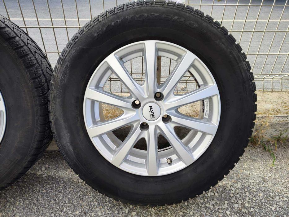 313 - 4бр. Алуминиеви джанти 16'' 4Х108 с гуми 215/65R16 Opel