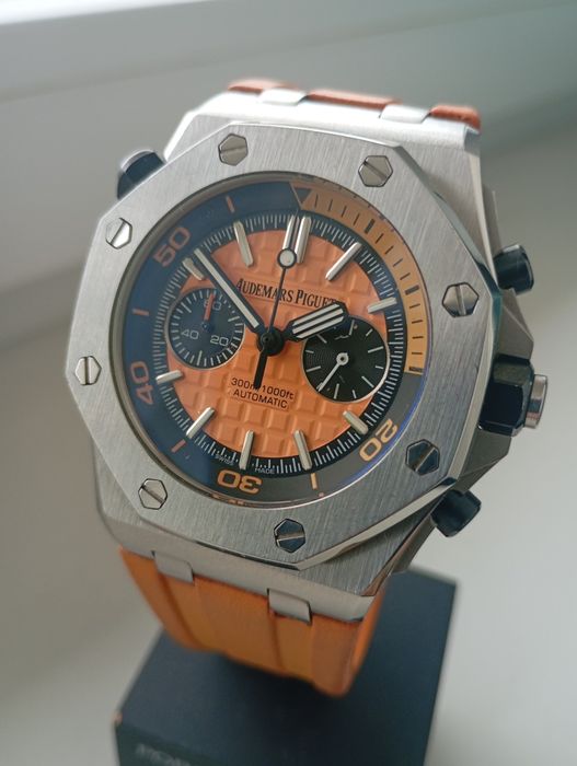 Audemars Piguet cronograf portocaliu