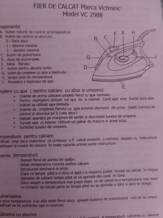 Fier de călcat cu aburi