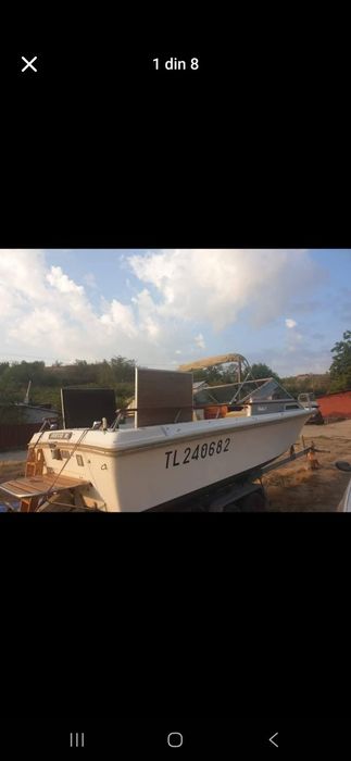 Barca cabinata + motor + peridoc