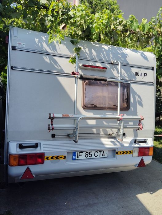 De vânzare rulota KIPGrey-line special,an.fabr.1998,înscrisă în România,dotată cu panou solar,mover etc.