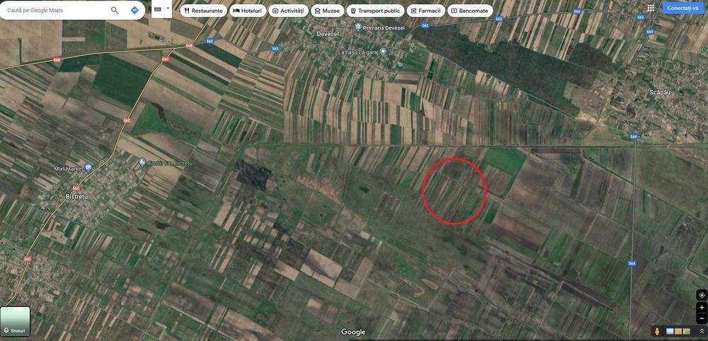 Vand terenuri agricole in Devesel , total 5 parcele , cadastru