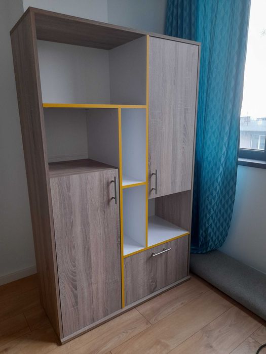 Бюро, Офис работна маса с полица/рафт (Явор) и Гардероб тип секция