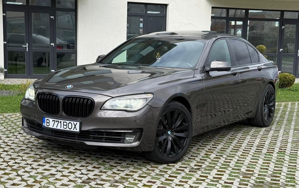 Bmw 740 xd facelift se aude o bataie la motor