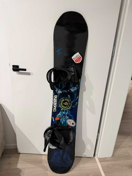 Snowboard DC 156 cm cu legături Burton Custom L