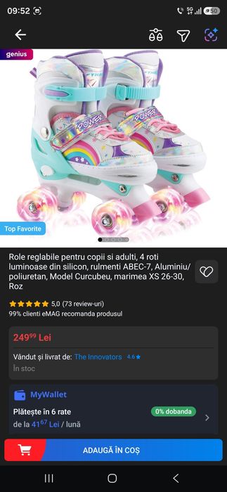 Role copii impecabile