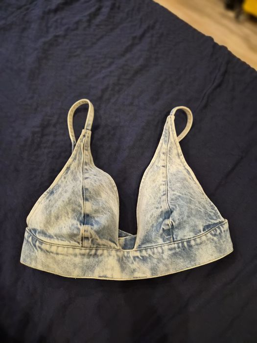 дънкови бюстие ,