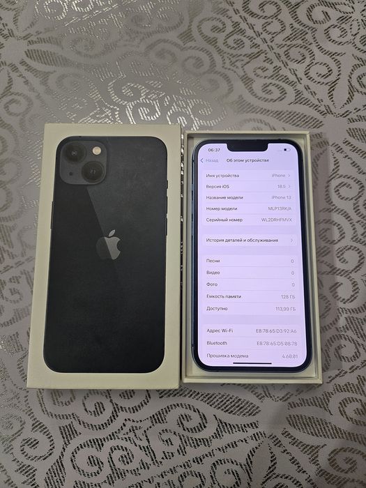 Айфон 13 128гб sim+esim