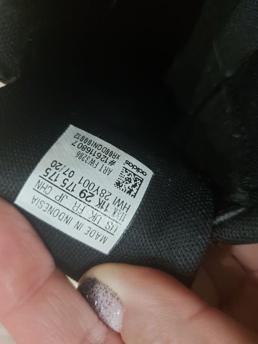 Маратонки Адидас естествена кожа 29