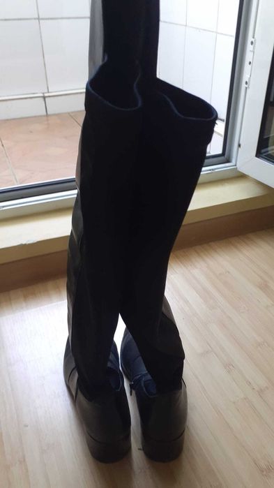 Cizme de piele, masura 38, comode si elegante