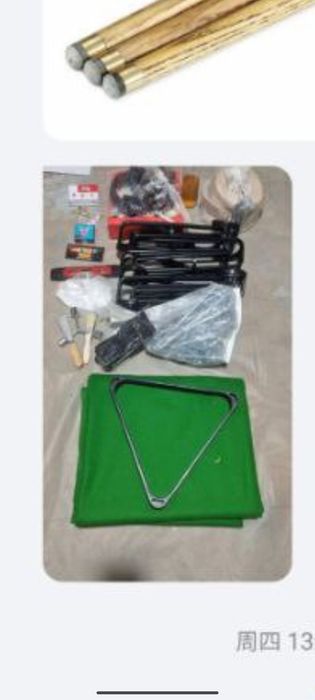 Billiard stollari Xitoydan keltirilgan  zavod ishi