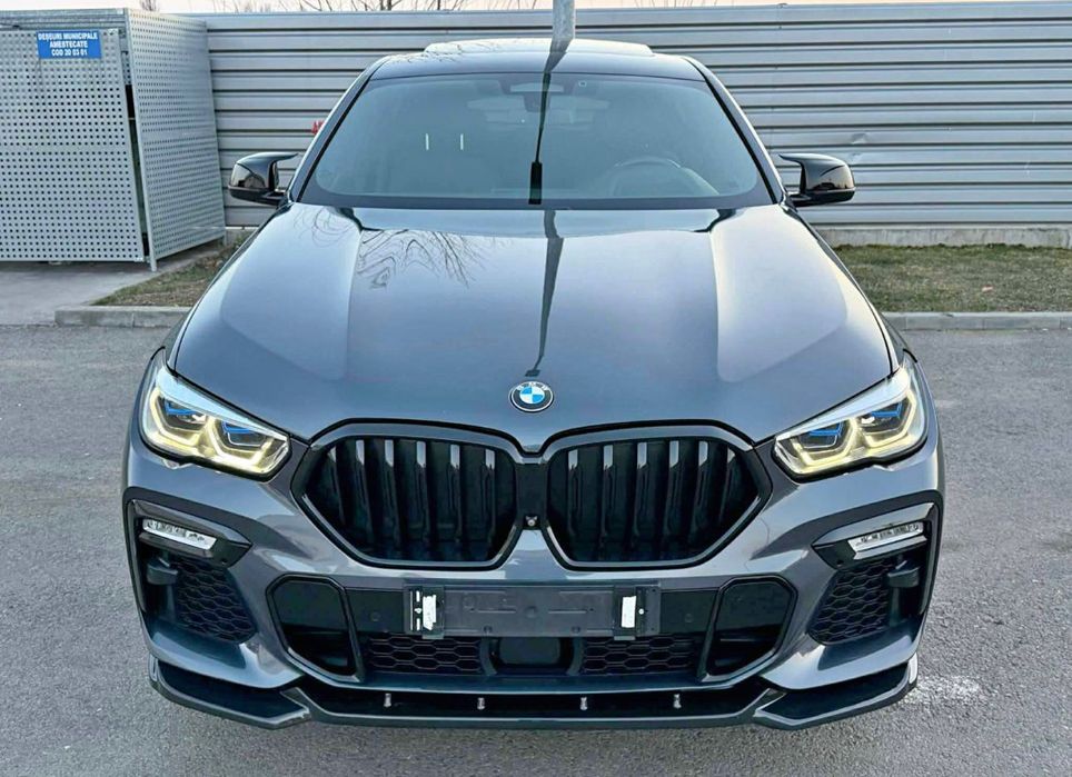 Lip / Prelungire Bara Fata Model Max BMW X6 G06 OZN  Non Facelift M Pachet