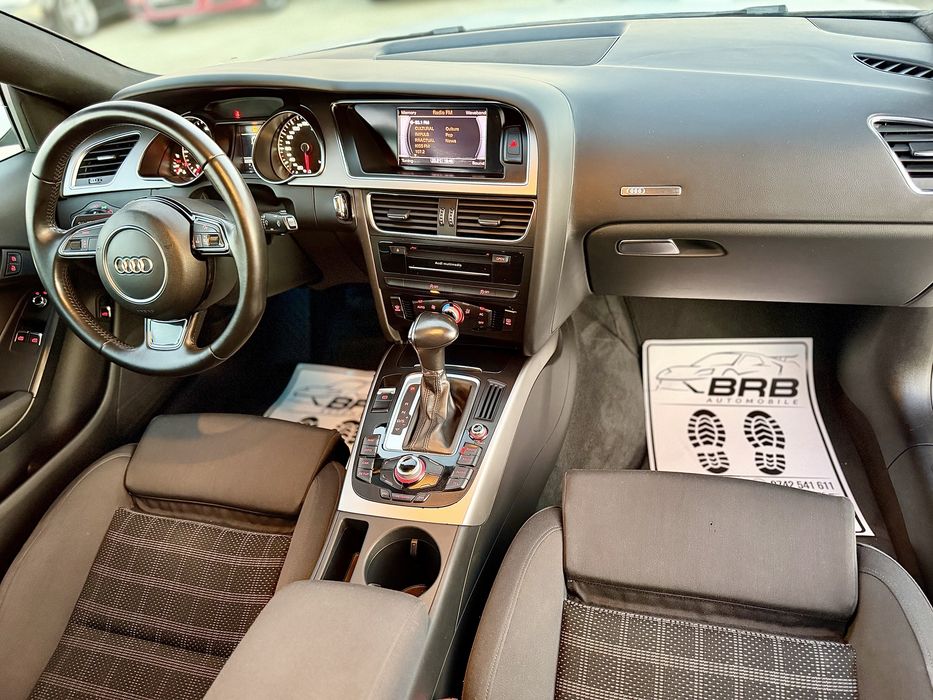 • Audi A5 Coupe Facelift 2013 • 3 x S-line / 2.0 Diesel 177 cp - Automat / PARC AUTO • RATE • Garanție •