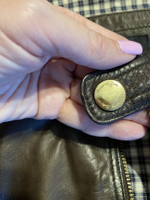 Яке от естествена кожа “Massimo Dutti”, дамско