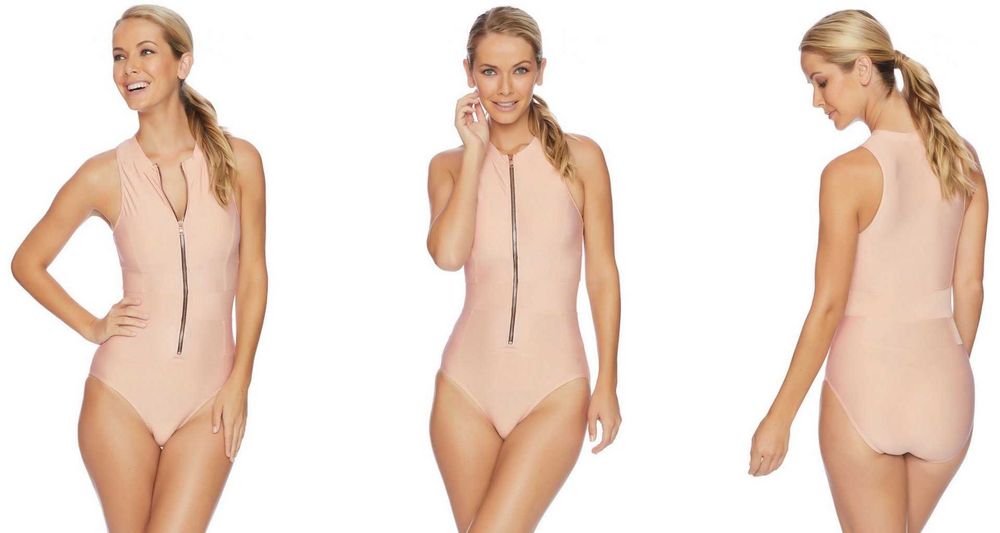 NOU! Costum de baie intreg NEXT Feeling Fine Malibu Blush Pink