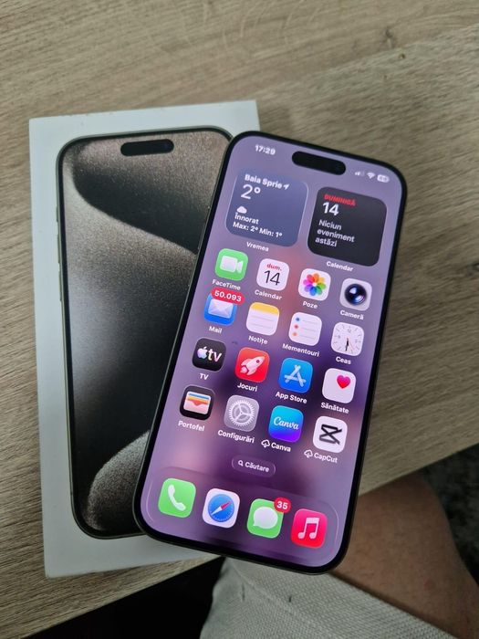 Iphone 15 Pro 128GB Natural Titanium