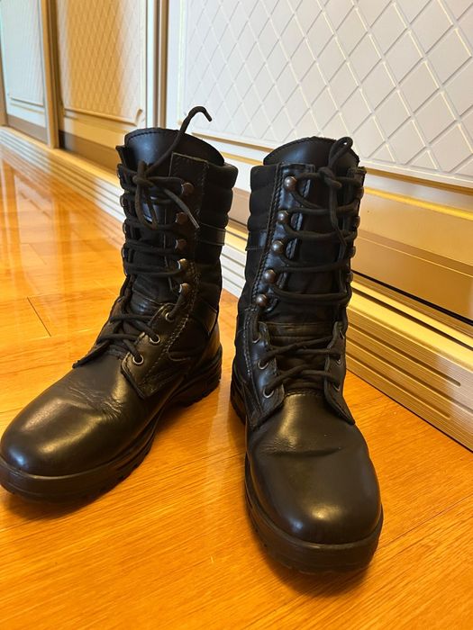 Продам качественные чисто кожаные берцы!