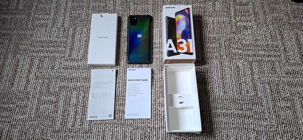 Samsung Galaxy A31 64 Gb Dual Sim, culoare Prism Crush Black