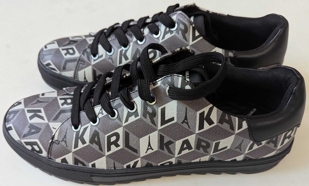 Karl Lagerfeld Paris All Over Logos мъжки маратонки от Сащ