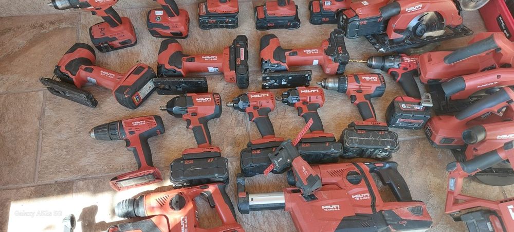 Vând scule HILTI și MILWAUKEE