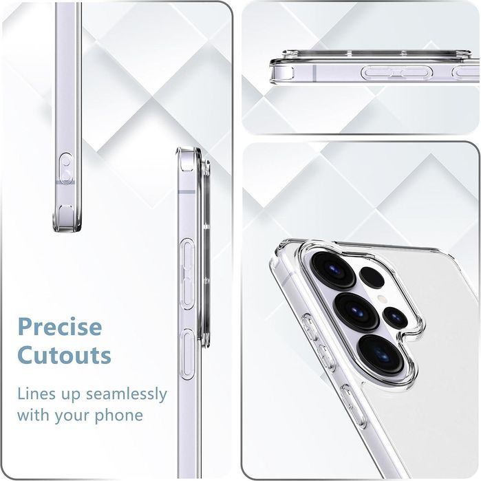 Прозрачен кейс space case за samsung galaxy s26 ultra