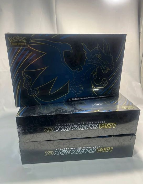 Pokemon Charizard EX booster boxes