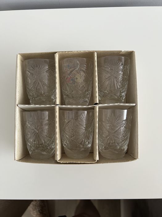 Советские хрустальные рюмки (стопки)