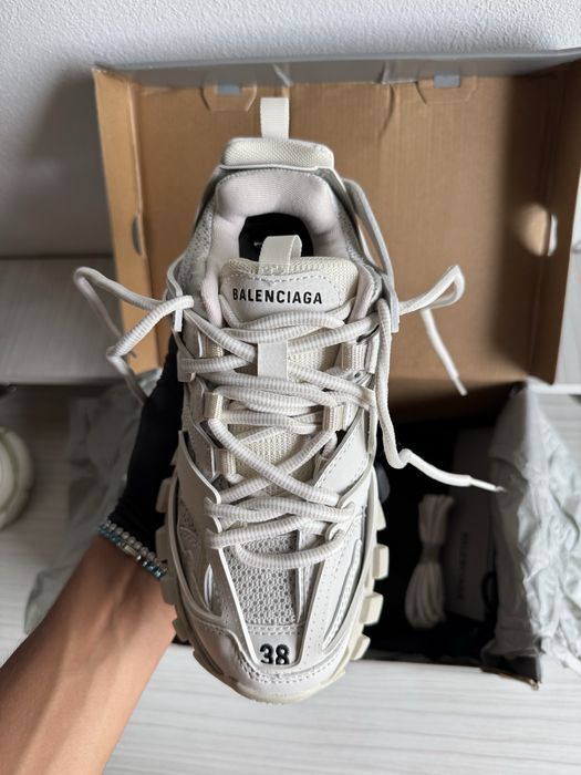 Adidași Balenciaga Track White