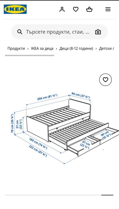 Легло сандвич Икеа