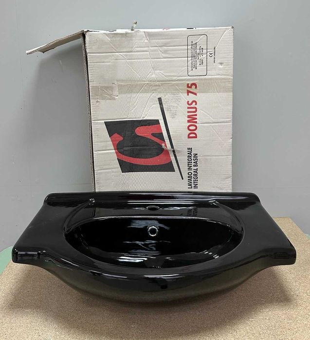 Червена дизайнерска мивка за баня Domus 65 – Gravena Италия