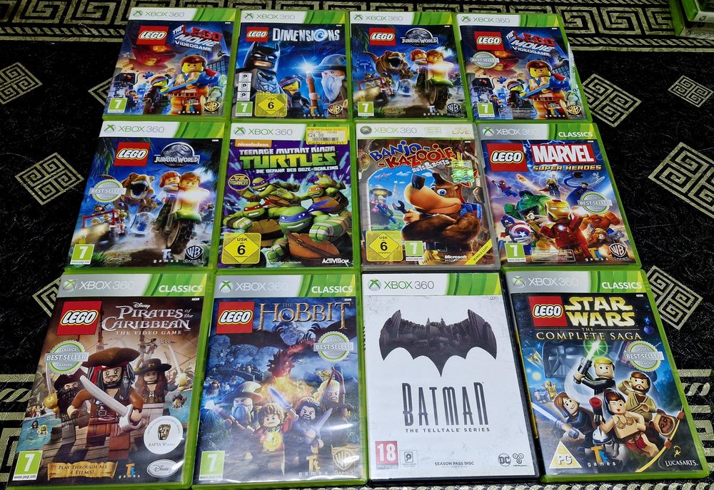 Lego Batman Turtles Ninja Xbox 360