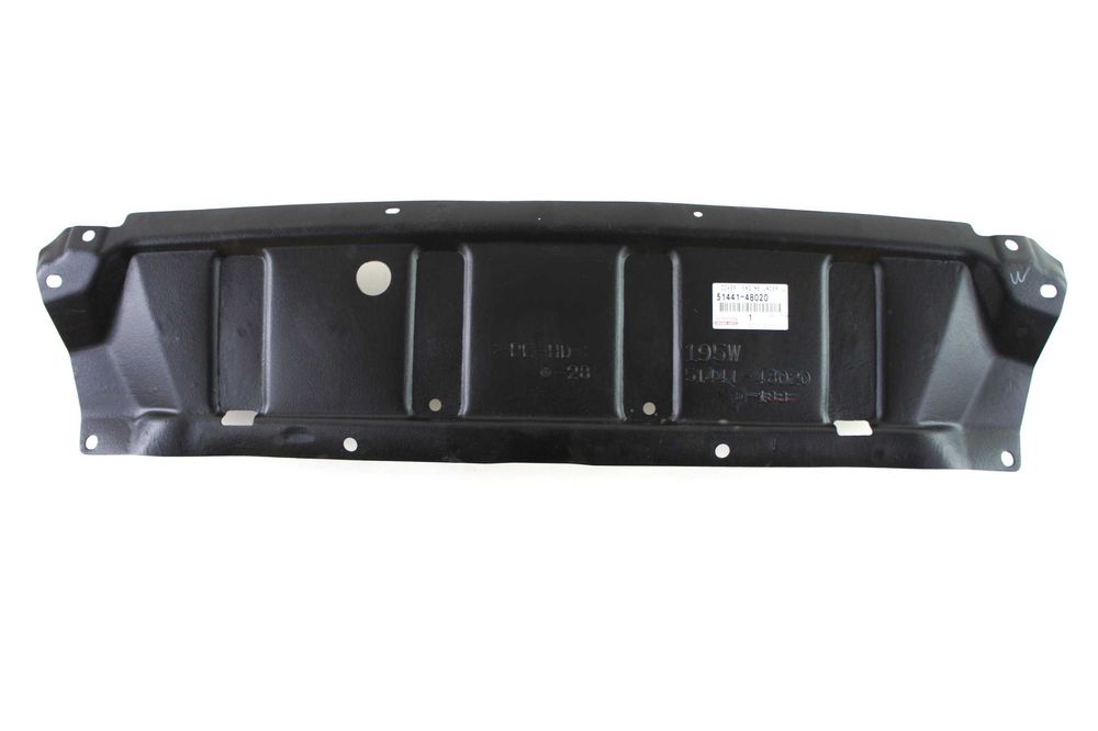 Защита под бампер Тойота Хайландер 04-07 Toyota Highlander 04-07