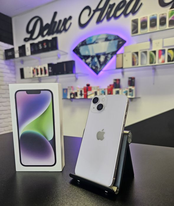 Iphone 14 / Starlight/Black/Purple / 128 GB / DeluxGSM