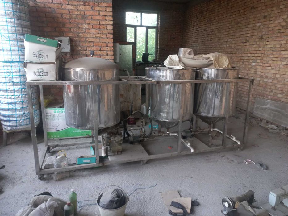 Мой, ёг, ишлаб чикариш ускунаси,