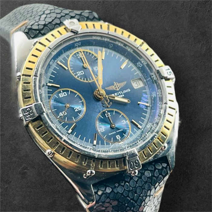 Breitling Chronomat – Steel & 18k Gold Bezel, 39 мм, Automatic 7750