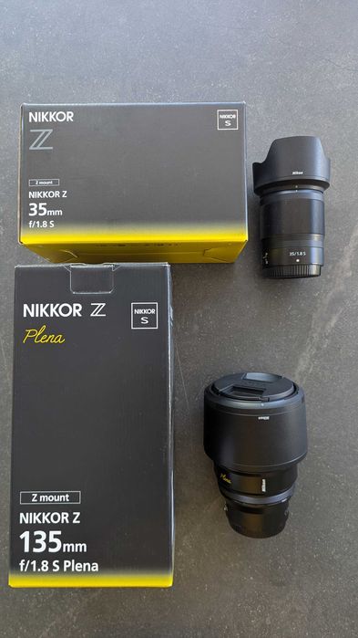nikon 13 /1,8S & 135 /1,8S Plena