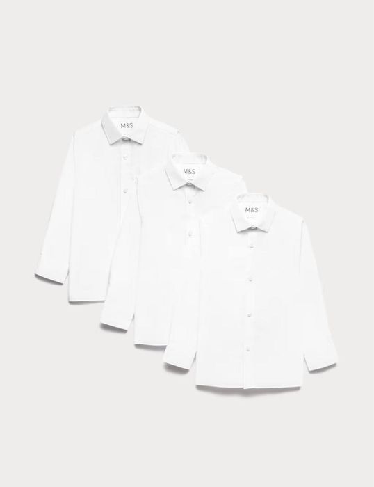 M&S комплект из 3 школьных рубашек 9-10 лет