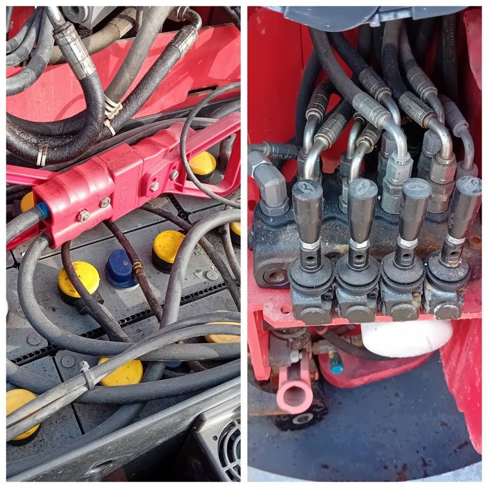 Nacela electrica 10 m rotativa ATN Piaf 1000R an 2013