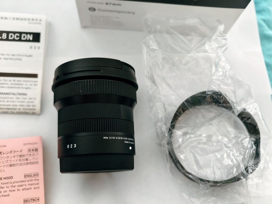 Продавам обектив Sigma 10 -18 f2.8 за Sony