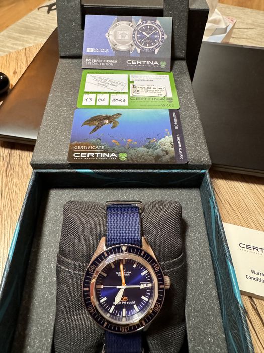 Certina DS SUPER PH500M - full set