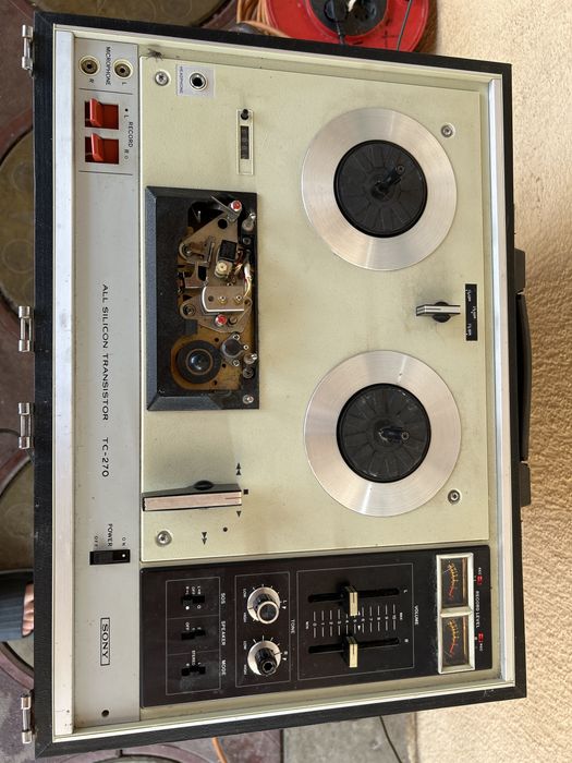 Vand magnetofon stereo sony tc 270