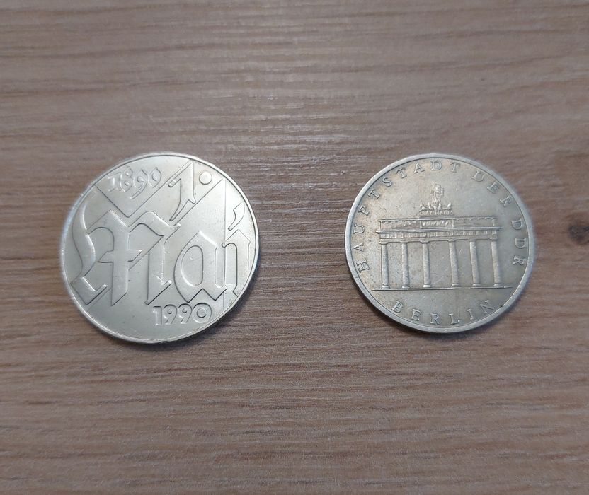 Монети 5 Mark и 10 Mark, Deutsche Demokratische Republik