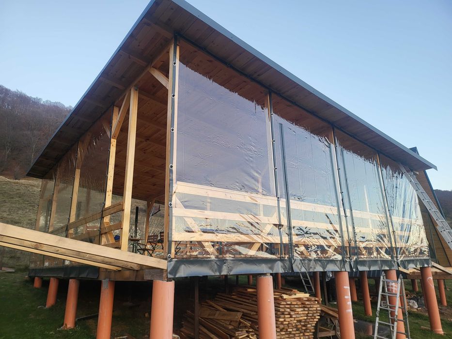 Închideri Terase din Prelată Transparentă Sibiu – Direct de la Producător