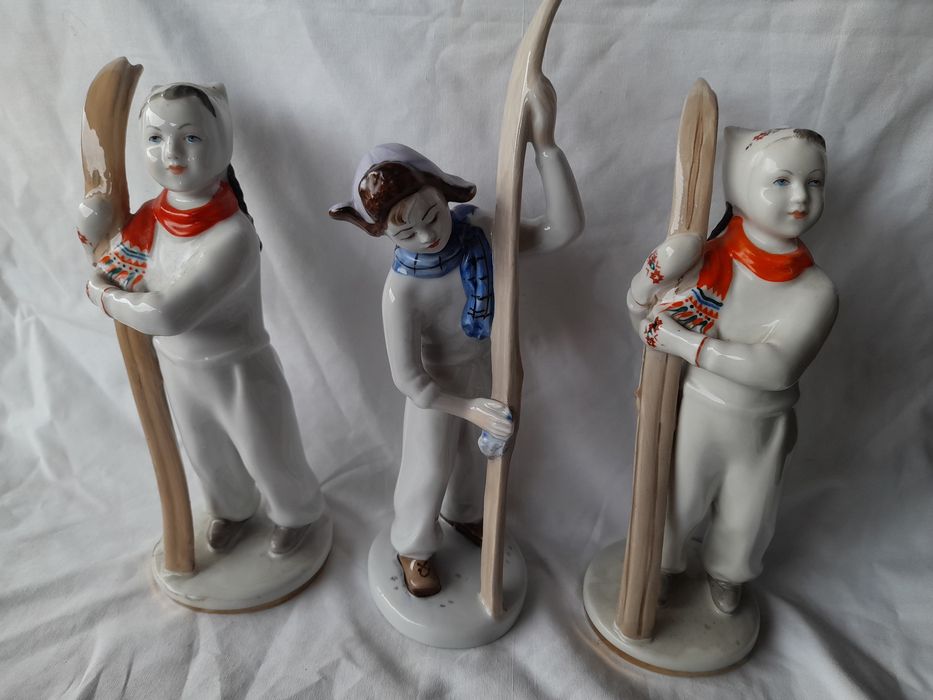 Советские фарфоровые статуэтки