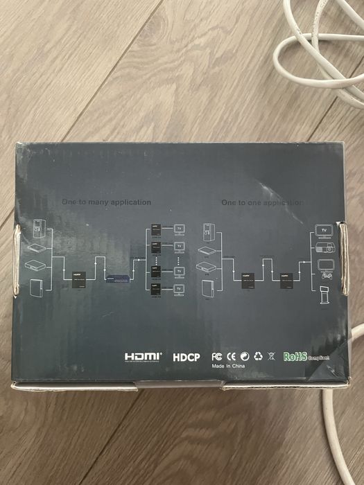 Удлинитель HDIM IP модель WHD-ES02-RX