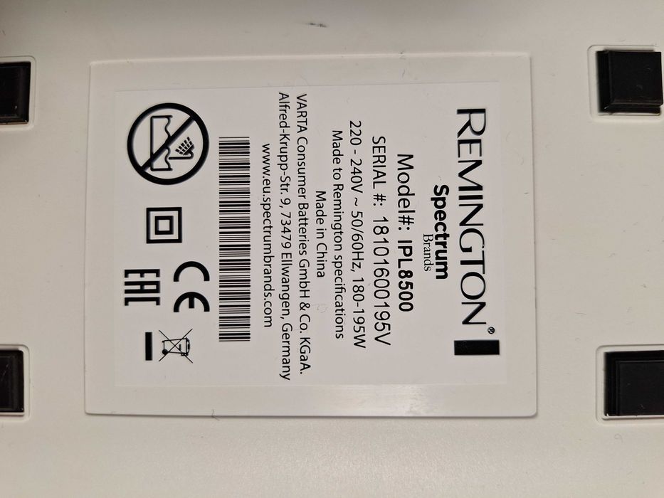 Epilator Laser Ipl 8500 Remington Spectrum