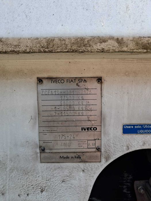 Vand/Dezmembrez camion Iveco basculabil cu macara negociabil